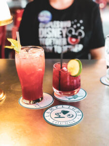 A Pixar-themed restaurant bar at Disney's California Adventure at Disneyland resort! Everything you need to know about the food, drinks, and Pixar details at Lamplight Lounge #disneyland #dlr #dca #disneycaliforniaadventure #disney Disney food | Disney restaurants | disneyland food | Lamplight lounge | best dinner at disneyland | best lunch at disneyland | bars at disneyland | pixar restaurant at disneyland | pixar bar at disneyland | disney eats | disney dining | disney food tips 