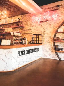 Atlanta's coffee scene is brimming with diverse and unique coffee shops both inside the city and surrounding the city. This is the ultimate guide to all of Atlanta's coffee shops featuring each shop's special qualities and everything you need to know before visiting each shop! #coffee #coffeeshops #atlanta #atlantageorgia #georgia #atlantacoffee #georgiacoffee #atlantacoffeeshops #atlcoffee #atl #atlga Atlanta coffee shops | Atlanta Georgia coffee shops | East Pole | Revelator | Dancing Goats