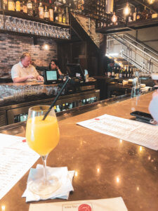 Found in the heart of Disney Springs is Wine Bar George, a quaint estate-style wine bar run by Master Sommelier George Miliotes. With an expansive wine list (by bottle, glass, and ounce), Wine Bar George is every bit elegant, yet cozy. Friendly and knowledgeable servers, light eats, and the iconic Dole Whip frozcato are just a few things that await you when dining at the award-winning restaurant. Walt Disney World | Disney food | disney dining | disney restaurants #disneyfood #disneydining