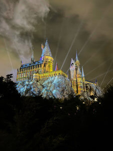 Best Tips for Visiting the Wizarding World of Harry Potter in Orlando Florida for the first time! Everything you need to know including what ticket to buy, what rides to prioritize, and what butterbeer to try! Universal Studios Orlando | Islands of Adventure | Harry Potter Land | Harry Potter World | Hagrid’s Magical Creatures Motorbike Adventure | Hogsmeade | Diagon Alley | Butterbeer ice cream | Harry Potter and the Forbidden Journey | Hogwarts Express | First time guide | first time tips |